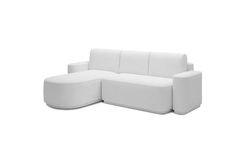Sektionssoffa Eltap Aurumm 285x92x180 cm - Paolli 01 Vit, Vänster - Möbler - Vardagsrum - Bäddsoffor