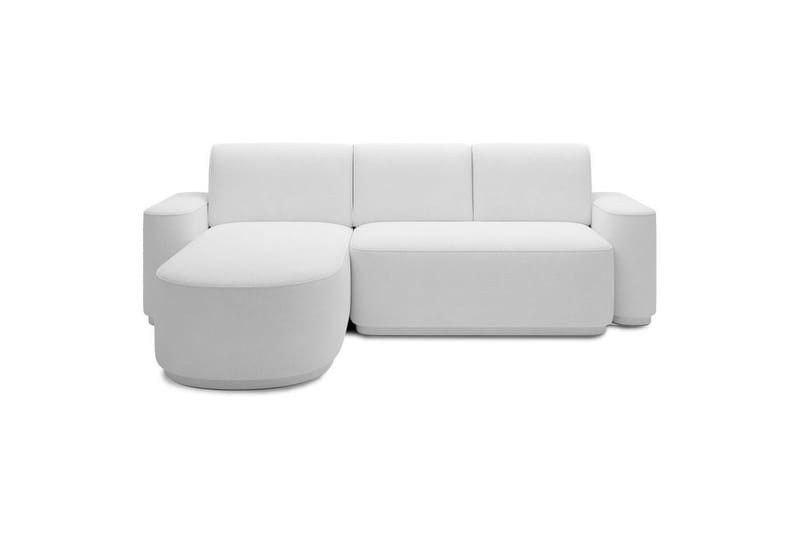 Sektionssoffa Eltap Aurumm 285x92x180 cm - Paolli 01 Vit, Vänster - Möbler - Vardagsrum - Bäddsoffor