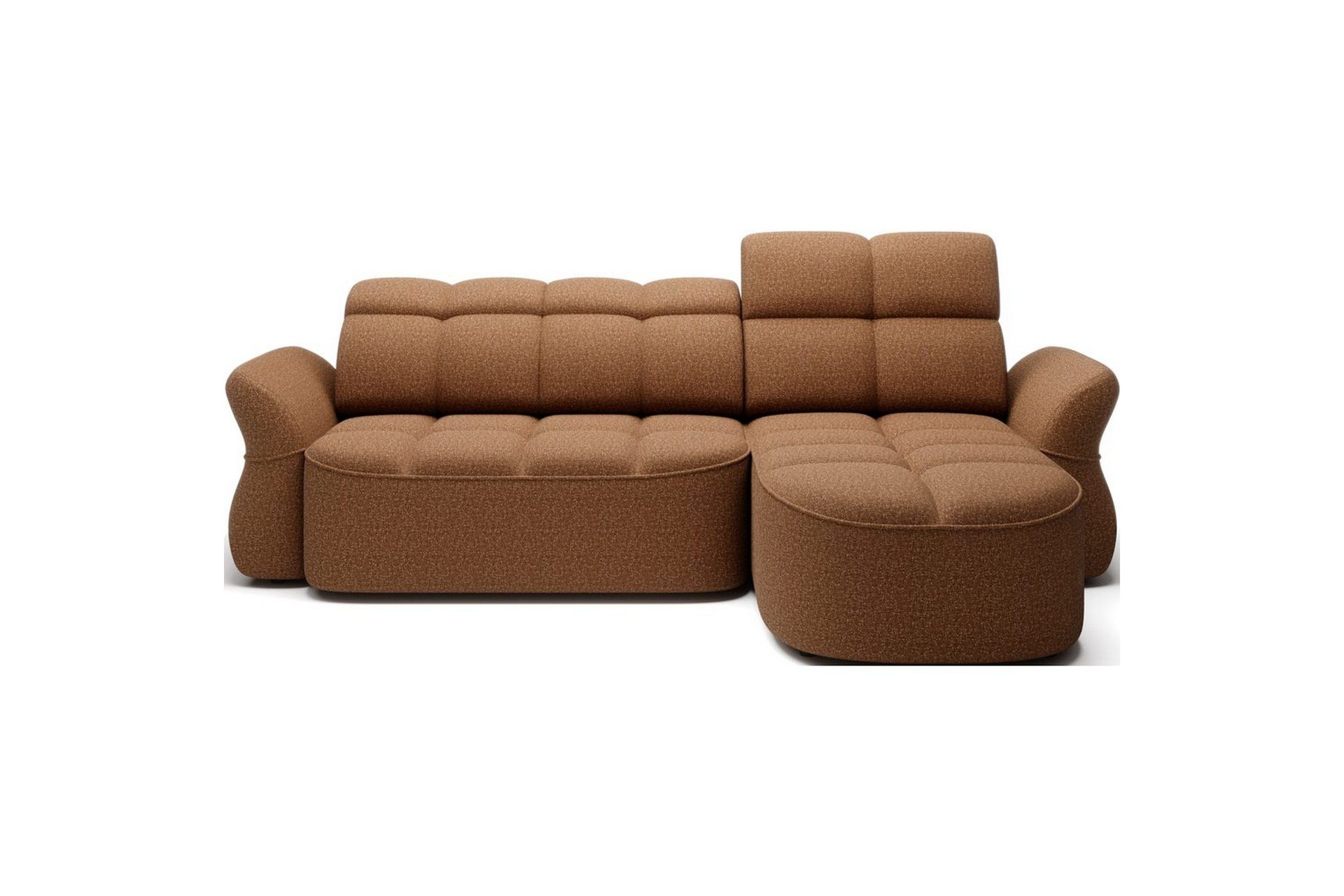 Sektionssoffa Eltap Beneth 301x115x185 cm - Breona 45, Gul, H&ouml;ger