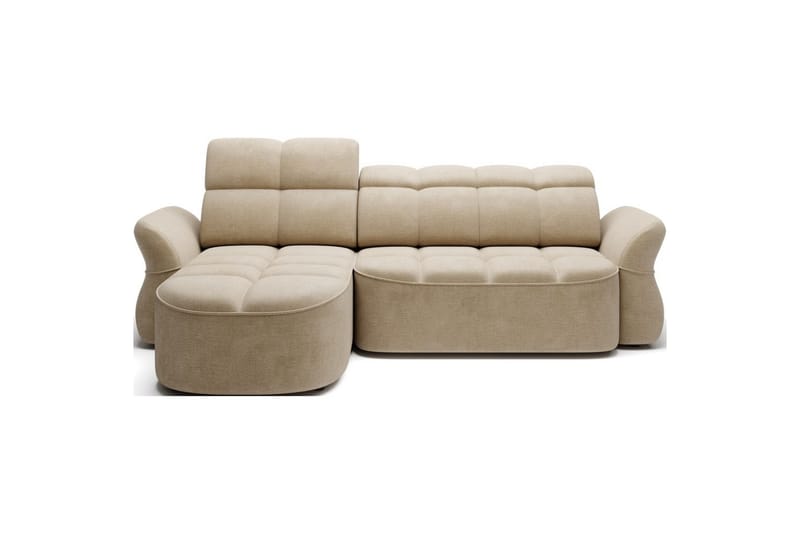 Sektionssoffa Eltap Beneth 301x115x185 cm - Nube 20, Beige, Vänster - Möbler - Vardagsrum - Bäddsoffor