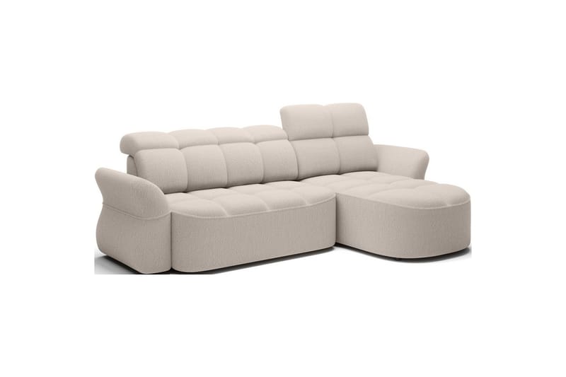 Sektionssoffa Eltap Beneth 301x115x185 cm - Royal 18, Beige, Höger - Möbler - Vardagsrum - Bäddsoffor