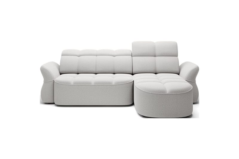 Sektionssoffa Eltap Beneth 301x115x185 cm - Space 03, Ljusgrå, Höger - Möbler - Vardagsrum - Bäddsoffor