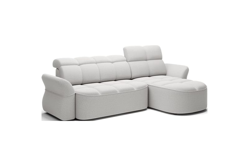 Sektionssoffa Eltap Beneth 301x115x185 cm - Space 03, Ljusgrå, Höger - Möbler - Vardagsrum - Bäddsoffor