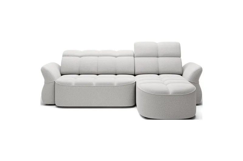 Sektionssoffa Eltap Beneth 301x115x185 cm - Space 03, Ljusgrå, Höger - Möbler - Vardagsrum - Bäddsoffor