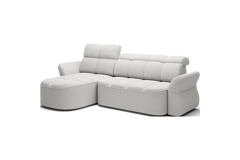 Sektionssoffa Eltap Beneth 301x115x185 cm - Space 03, Ljusgrå, Vänster - Möbler - Vardagsrum - Bäddsoffor