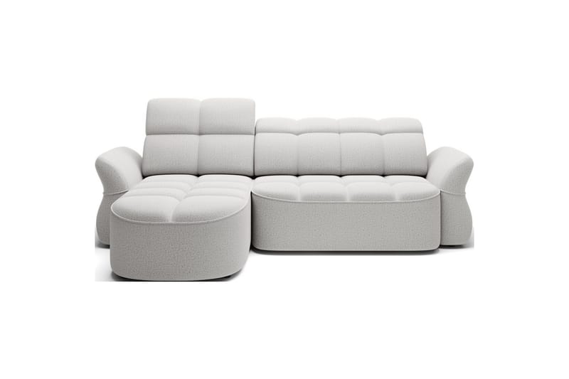 Sektionssoffa Eltap Beneth 301x115x185 cm - Space 03, Ljusgrå, Vänster - Möbler - Vardagsrum - Bäddsoffor