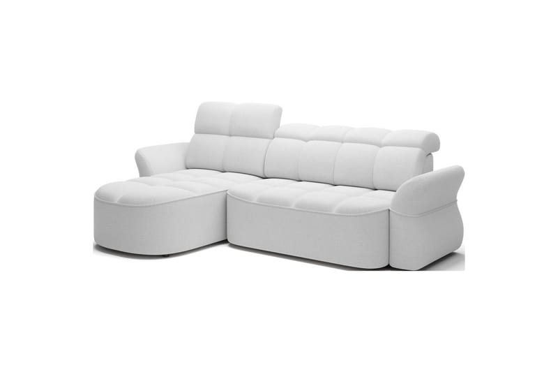 Sektionssoffa Eltap Beneth 301x115x185 cm - Paolli 01 Vit, Vänster - Möbler - Vardagsrum - Bäddsoffor