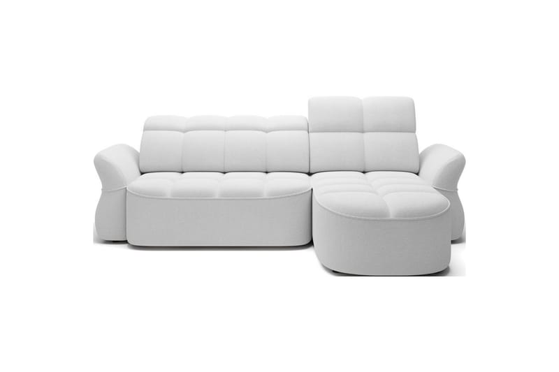 Sektionssoffa Eltap Beneth 301x115x185 cm - Paolli 01 Vit, Höger - Möbler - Vardagsrum - Bäddsoffor