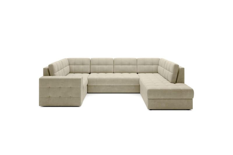 Sektionssoffa Eltap Blewett 299x198x82 cm - Monolith 04, Beige, Höger - Möbler - Vardagsrum - Bäddsoffor - Hörnbäddsoffa