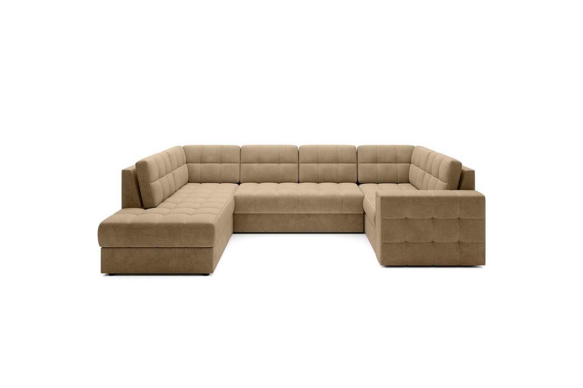 Sektionssoffa Eltap Blewett 299x198x82 cm - Monolith 09, M&ouml;rkbeige, V&auml;nster