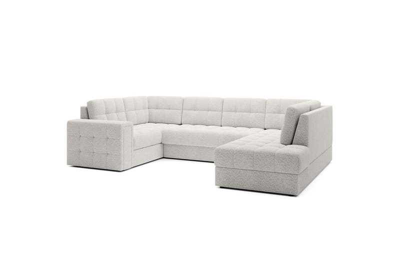 Sektionssoffa Eltap Blewett 299x198x82 cm - Royal 01, Vit, Höger - Möbler - Vardagsrum - Bäddsoffor - Hörnbäddsoffa