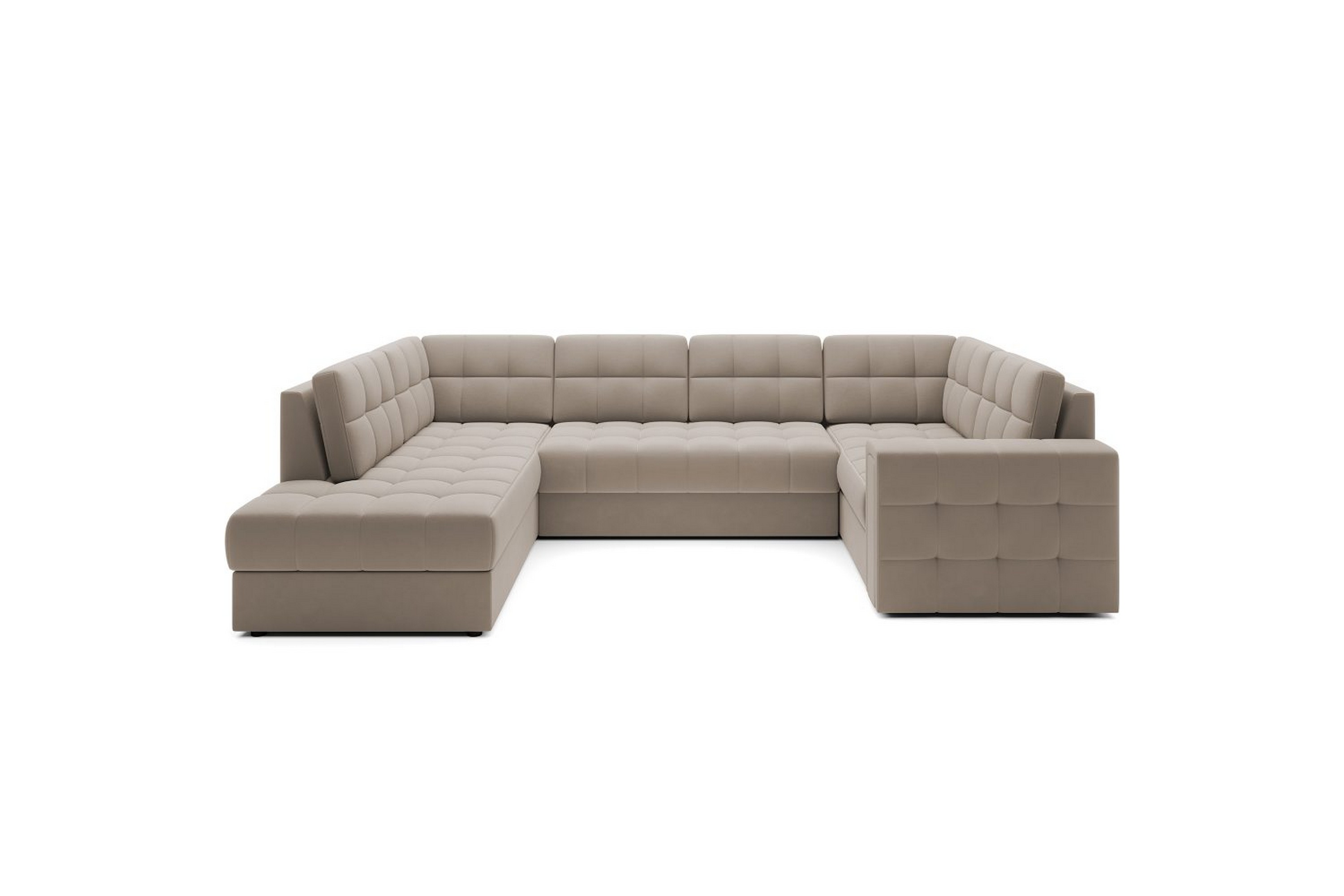 sektionssoffa eltap blewett 299x198x82 cm - sola 18, beige, vänster