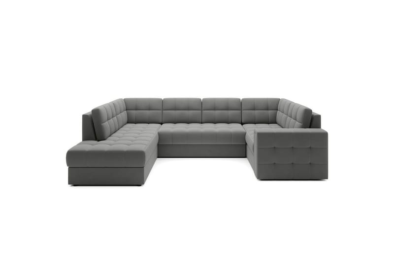 Sektionssoffa Eltap Blewett 299x198x82 cm - Sola 4, Grå, Vänster - Möbler - Vardagsrum - Bäddsoffor - Hörnbäddsoffa