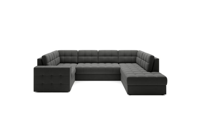 Sektionssoffa Eltap Blewett 299x198x82 cm - Sola 6, Mörkgrå, Höger - Möbler - Vardagsrum - Bäddsoffor - Hörnbäddsoffa