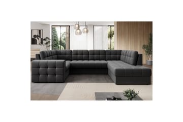 Sektionssoffa Eltap Blewett 299x198x82 cm - Sola 6, Mörkgrå, Höger - Möbler - Vardagsrum - Bäddsoffor - Hörnbäddsoffa