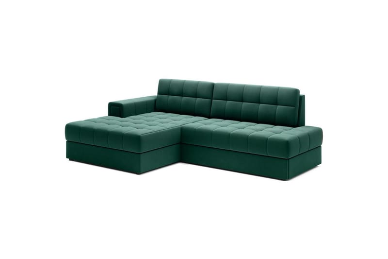 Sektionssoffa Eltap Blezalt 240x150x82 cm - Lukso 35, Grön, Vänster - Möbler - Vardagsrum - Bäddsoffor