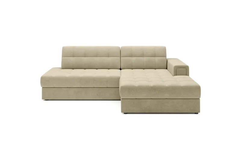 Sektionssoffa Eltap Blezalt 240x150x82 cm - Monolith 04, Beige, Höger - Möbler - Vardagsrum - Bäddsoffor