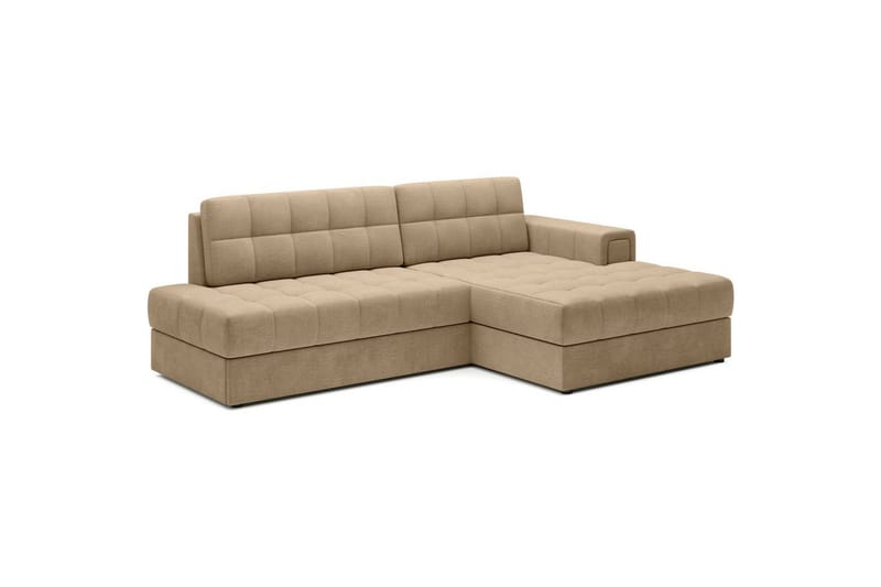 Sektionssoffa Eltap Blezalt 240x150x82 cm - Monolith 09, Mörkbeige, Höger - Möbler - Vardagsrum - Bäddsoffor