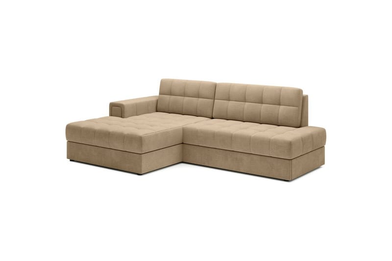 Sektionssoffa Eltap Blezalt 240x150x82 cm - Monolith 09, Mörkbeige, Vänster - Möbler - Vardagsrum - Bäddsoffor