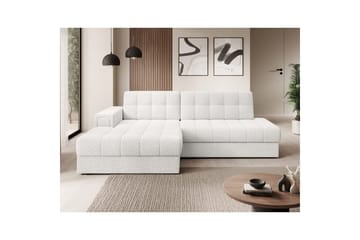 Sektionssoffa Eltap Blezalt 240x150x82 cm - Royal 01, Vit, Vänster - Möbler - Vardagsrum - Bäddsoffor