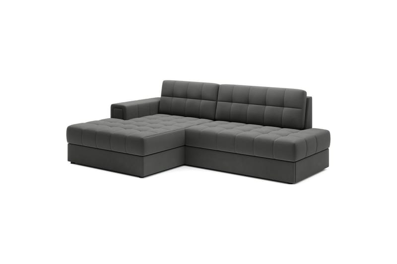 Sektionssoffa Eltap Blezalt 240x150x82 cm - Sola 6, Mörkgrå, Vänster - Möbler - Vardagsrum - Bäddsoffor