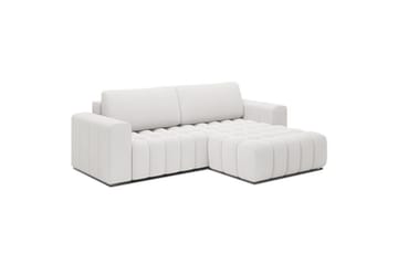 Sektionssoffa Eltap Bonett 250x175x92 cm - Jaffray 01, Vit, Höger - Möbler - Vardagsrum - Bäddsoffor