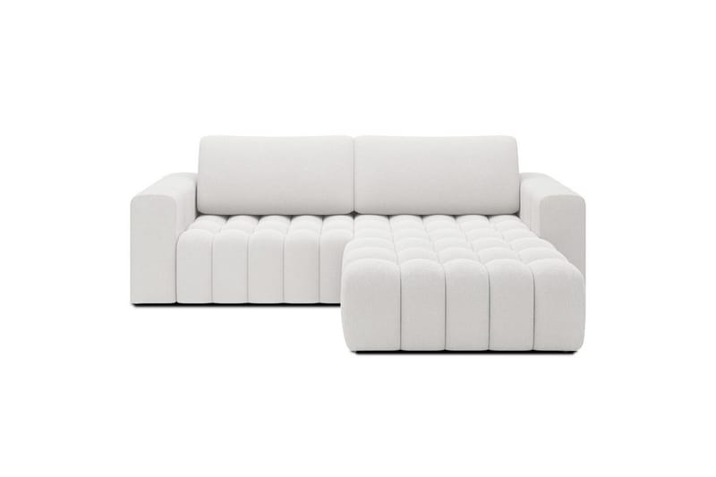Sektionssoffa Eltap Bonett 250x175x92 cm - Jaffray 01, Vit, Höger - Möbler - Vardagsrum - Bäddsoffor