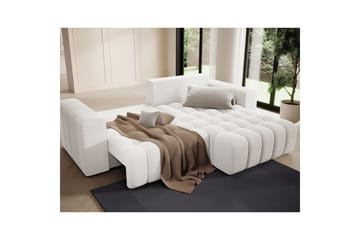 Sektionssoffa Eltap Bonett 250x175x92 cm - Jaffray 01, Vit, Höger - Möbler - Vardagsrum - Bäddsoffor