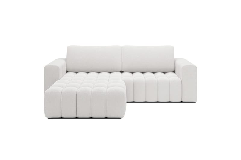 Sektionssoffa Eltap Bonett 250x175x92 cm - Jaffray 01, Vit, Vänster - Möbler - Vardagsrum - Bäddsoffor