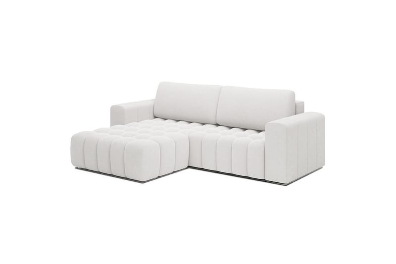 Sektionssoffa Eltap Bonett 250x175x92 cm - Jaffray 01, Vit, Vänster - Möbler - Vardagsrum - Bäddsoffor