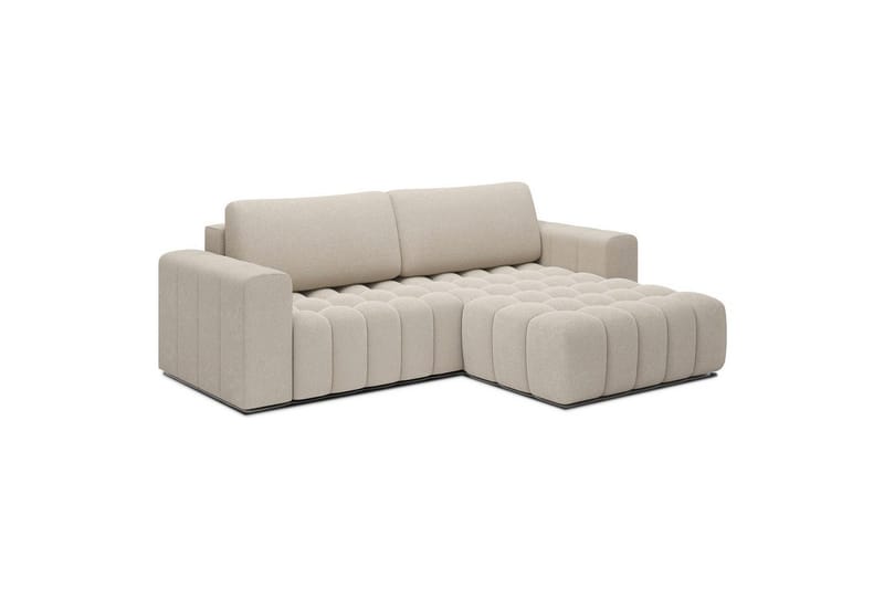 Sektionssoffa Eltap Bonett 250x175x92 cm - Jaffray 18, Beige, Höger - Möbler - Vardagsrum - Bäddsoffor