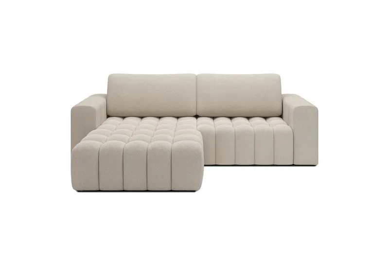 Sektionssoffa Eltap Bonett 250x175x92 cm - Jaffray 18, Beige, Vänster - Möbler - Vardagsrum - Bäddsoffor