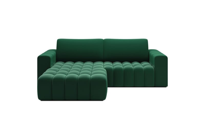 Sektionssoffa Eltap Bonett 250x175x92 cm - Kronos 19, Mörkgrön, Vänster - Möbler - Vardagsrum - Bäddsoffor