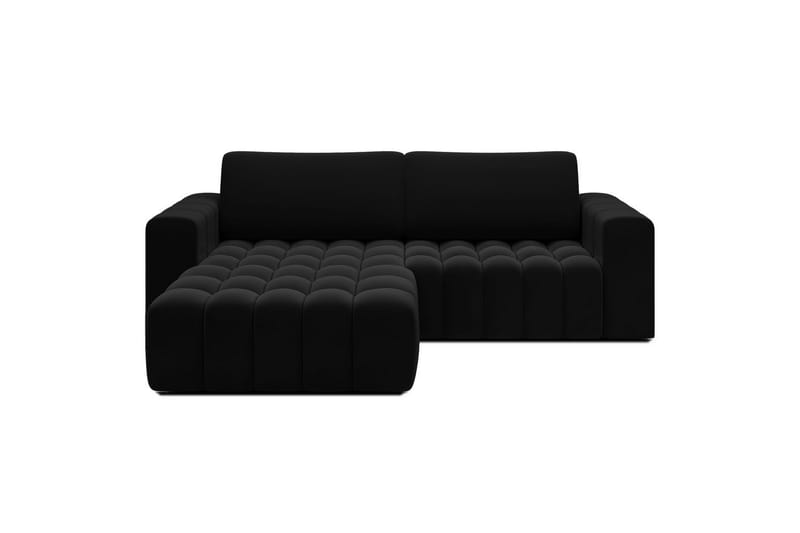 Sektionssoffa Eltap Bonett 250x175x92 cm - Matt Velvet 99, Blå, Vänster - Möbler - Vardagsrum - Bäddsoffor