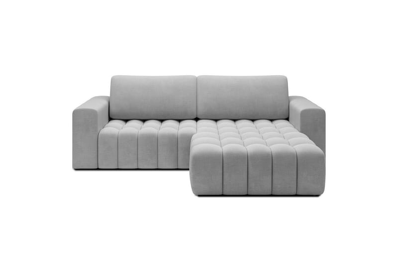 Sektionssoffa Eltap Bonett 250x175x92 cm - Monolith 84, Ljusgrå, Höger - Möbler - Vardagsrum - Bäddsoffor