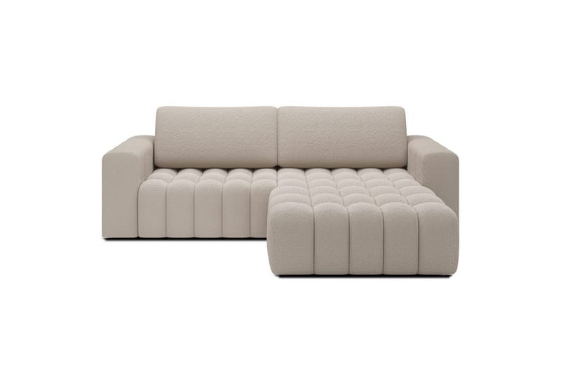 Sektionssoffa Eltap Bonett 250x175x92 cm, Royal 18, Beige, Höger