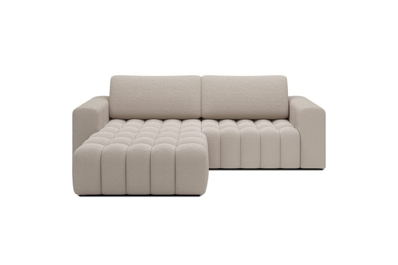 Sektionssoffa Eltap Bonett 250x175x92 cm - Royal 18, Beige, Vänster - Möbler - Vardagsrum - Bäddsoffor