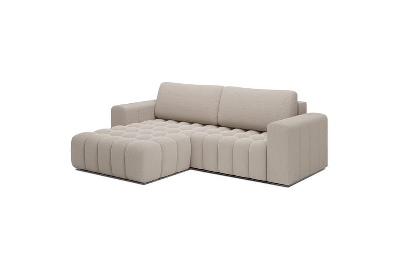 Sektionssoffa Eltap Bonett 250x175x92 cm - Royal 18, Beige, Vänster - Möbler - Vardagsrum - Bäddsoffor