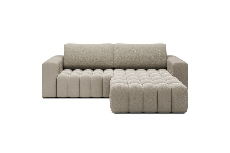 Sektionssoffa Eltap Bonett 250x175x92 cm - Royal 20, Beige, Höger - Möbler - Vardagsrum - Bäddsoffor