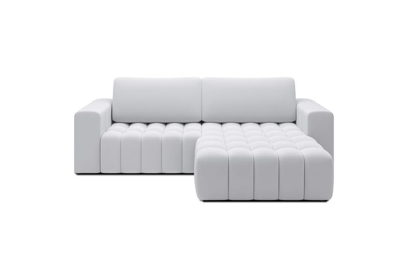 Sektionssoffa Eltap Bonett 250x175x92 cm - Solar 01, Vit, Höger - Möbler - Vardagsrum - Bäddsoffor