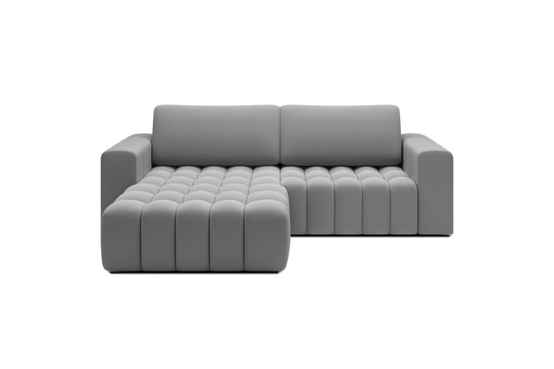 Sektionssoffa Eltap Bonett 250x175x92 cm - Paros 05, Ljusgrå, Vänster - Möbler - Vardagsrum - Bäddsoffor