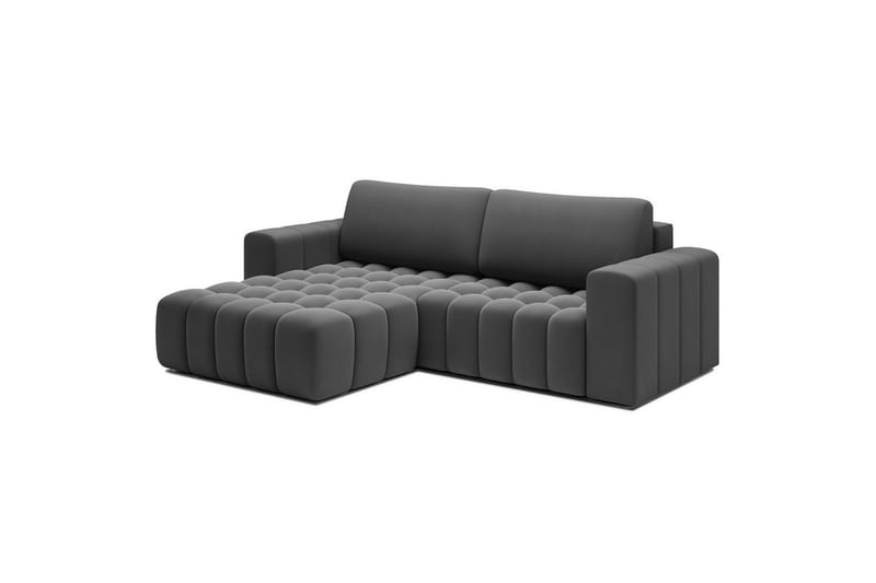 Sektionssoffa Eltap Bonett 250x175x92 cm - Paros 06, Grå, Vänster - Möbler - Vardagsrum - Bäddsoffor