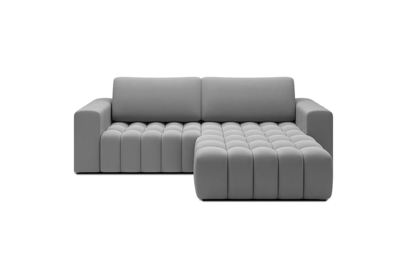 Sektionssoffa Eltap Bonett 250x175x92 cm - Paros 05, Ljusgrå, Höger - Möbler - Vardagsrum - Bäddsoffor
