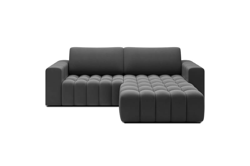 Sektionssoffa Eltap Bonett 250x175x92 cm - Paros 06, Grå, Höger - Möbler - Vardagsrum - Bäddsoffor