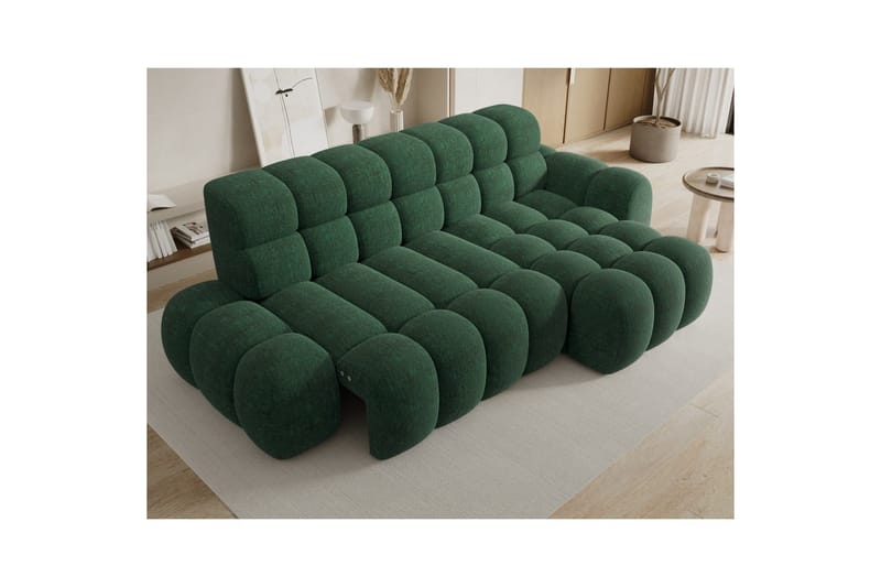 Sektionssoffa Eltap Ceedro 283x165x98 cm - Amore 35, Grön, Höger - Möbler - Vardagsrum - Bäddsoffor