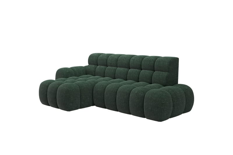 Sektionssoffa Eltap Ceedro 283x165x98 cm - Amore 35, Grön, Vänster - Möbler - Vardagsrum - Bäddsoffor