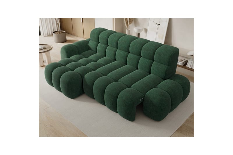 Sektionssoffa Eltap Ceedro 283x165x98 cm - Amore 35, Grön, Vänster - Möbler - Vardagsrum - Bäddsoffor