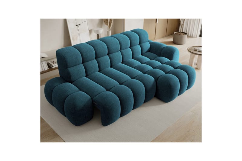 Sektionssoffa Eltap Ceedro 283x165x98 cm - Amore 40, Blå, Höger - Möbler - Vardagsrum - Bäddsoffor