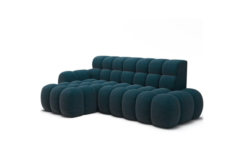 Sektionssoffa Eltap Ceedro 283x165x98 cm - Amore 40, Blå, Vänster - Möbler - Vardagsrum - Bäddsoffor