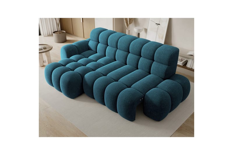 Sektionssoffa Eltap Ceedro 283x165x98 cm - Amore 40, Blå, Vänster - Möbler - Vardagsrum - Bäddsoffor